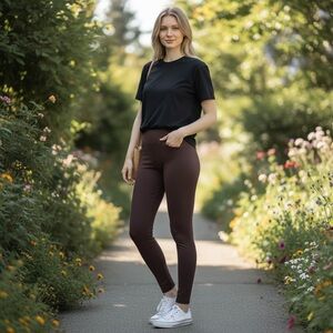 Comfort Code Women's Dark Brown Leggings